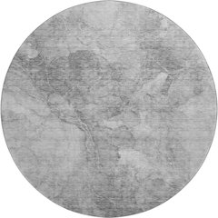 Premium Machine Washable Mayfield AMF688 Gray 8' x 8' Round Rug