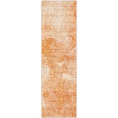 Premium Machine Washable Mayfield AMF688 Salmon 2'3" x 7'6" Runner Rug