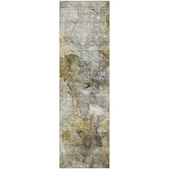 Premium Machine Washable Mayfield AMF689 Taupe 2'3" x 7'6" Runner Rug
