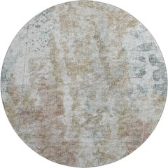 Premium Machine Washable Mayfield  Multi 8' x 8' Round Rug