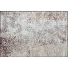 Premium Machine Washable Mayfield  Plum 1'8" x 2'6" Rug