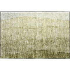 Premium Machine Washable Mayfield AMF690 Olive 1'8" x 2'6" Rug