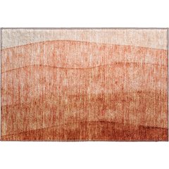Premium Machine Washable Mayfield AMF690 Paprika 1'8" x 2'6" Rug