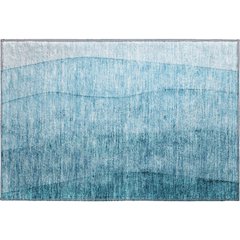 Premium Machine Washable Mayfield AMF690 Teal 1'8" x 2'6" Rug