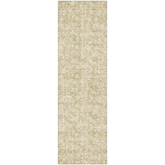 Premium Machine Washable Mayfield AMF691 Beige 2'3" x 7'6" Runner Rug