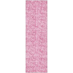Premium Machine Washable Mayfield AMF691 Blush 2'3" x 7'6" Runner Rug