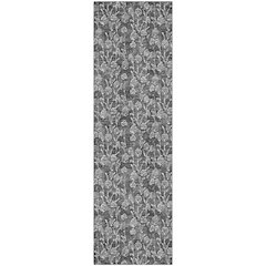 Premium Machine Washable Mayfield AMF692 Gray 2'3" x 7'6" Runner Rug