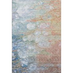 Premium Machine Washable Mayfield AMF698 Coral 2'6" x 3'10" Rug