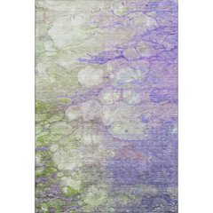 Premium Machine Washable Mayfield AMF698 Purple 2'6" x 3'10" Rug