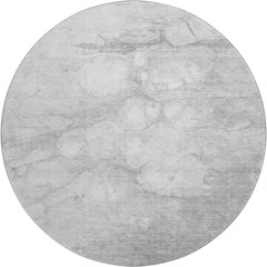Premium Machine Washable Mayfield AMF699 Silver 8' x 8' Round Rug