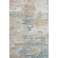 Premium Machine Washable Mayfield  Teal 2'6" x 3'10" Rug