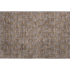 Premium Machine Washable Mayfield AMF702 Chocolate 1'8" x 2'6" Rug