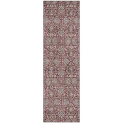 Premium Machine Washable Mayfield AMF702 Merlot 2'3" x 7'6" Runner Rug