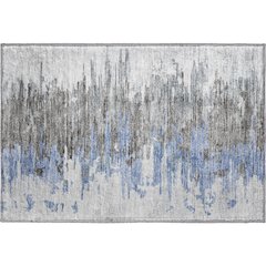 Premium Machine Washable Mayfield AMF704 Blue 1'8" x 2'6" Rug
