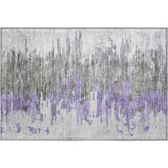 Premium Machine Washable Mayfield AMF704 Purple 1'8" x 2'6" Rug
