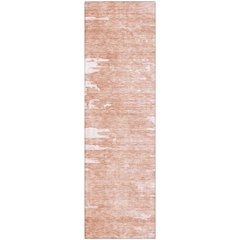 Premium Machine Washable Mayfield AMF705 Terracotta 2'3" x 7'6" Runner Rug