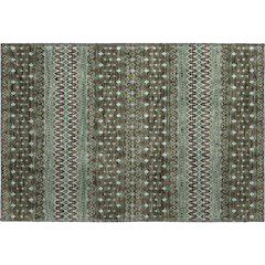 Premium Machine Washable Mayfield AMF708 Brown 1'8" x 2'6" Rug
