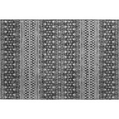 Premium Machine Washable Mayfield AMF708 Gray 1'8" x 2'6" Rug