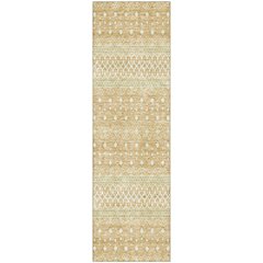Premium Machine Washable Mayfield AMF709 Copper 2'3" x 7'6" Runner Rug