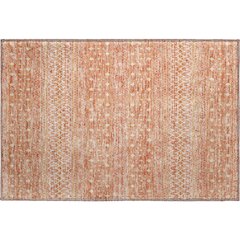Premium Machine Washable Mayfield AMF709 Salmon 1'8" x 2'6" Rug