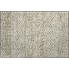 Premium Machine Washable Mayfield AMF709 Taupe 1'8" x 2'6" Rug