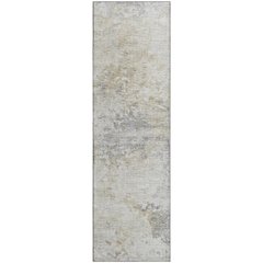 Premium Machine Washable Mayfield  Ivory 2'3" x 7'6" Runner Rug