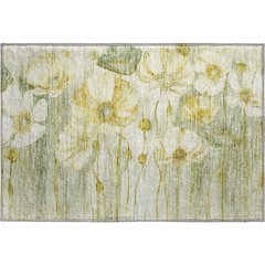 Premium Machine Washable Mayfield AMF712 Sage 1'8" x 2'6" Rug