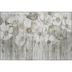 Premium Machine Washable Mayfield AMF712 Taupe 1'8" x 2'6" Rug