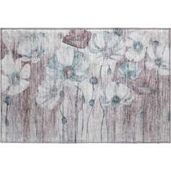 Premium Machine Washable Mayfield AMF712 Teal 1'8" x 2'6" Rug