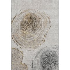 Premium Machine Washable Mayfield AMF713 Taupe 2'6" x 3'10" Rug