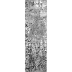 Premium Machine Washable Mayfield AMF718 Gray 2'3" x 7'6" Runner Rug