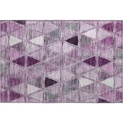 Premium Machine Washable Mayfield AMF722 Merlot 1'8" x 2'6" Rug