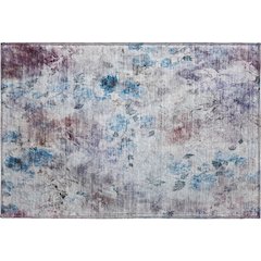 Premium Machine Washable Mayfield AMF724 Blue 1'8" x 2'6" Rug