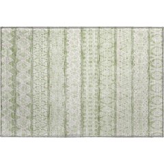 Premium Machine Washable Mayfield AMF726 Aloe 1'8" x 2'6" Rug