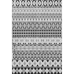 Premium Machine Washable Mayfield AMF726 Black 2'6" x 3'10" Rug