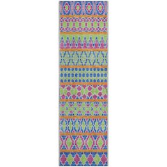 Premium Machine Washable Mayfield AMF726 Blush 2'3" x 7'6" Runner Rug