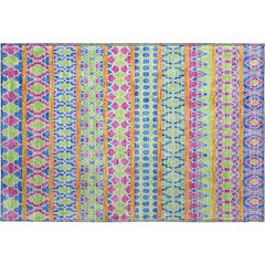 Premium Machine Washable Mayfield AMF726 Blush 1'8" x 2'6" Rug