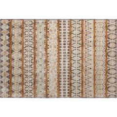 Premium Machine Washable Mayfield AMF726 Chocolate 1'8" x 2'6" Rug