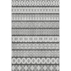 Premium Machine Washable Mayfield AMF726 Gray 2'6" x 3'10" Rug