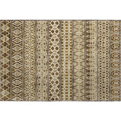 Premium Machine Washable Mayfield AMF726 Mocha 1'8" x 2'6" Rug