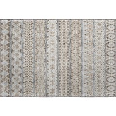 Premium Machine Washable Mayfield AMF726 Taupe 1'8" x 2'6" Rug