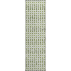 Premium Machine Washable Mayfield AMF727 Aloe 2'3" x 7'6" Runner Rug