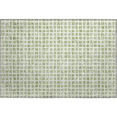 Premium Machine Washable Mayfield AMF727 Aloe 1'8" x 2'6" Rug