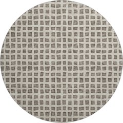Premium Machine Washable Mayfield AMF727 Brown 8' x 8' Round Rug