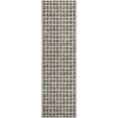 Premium Machine Washable Mayfield AMF727 Brown 2'3" x 7'6" Runner Rug
