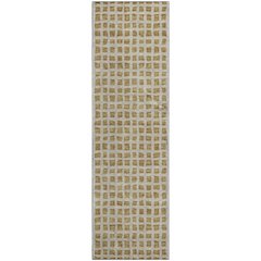 Premium Machine Washable Mayfield AMF727 Gold 2'3" x 7'6" Runner Rug