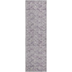 Premium Machine Washable Mayfield AMF728 Lavender 2'3" x 7'6" Runner Rug