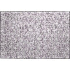 Premium Machine Washable Mayfield AMF728 Lavender 1'8" x 2'6" Rug