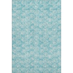 Premium Machine Washable Mayfield AMF728 Teal 2'6" x 3'10" Rug