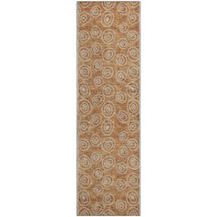 Premium Machine Washable Mayfield AMF728 Terracotta 2'3" x 7'6" Runner Rug